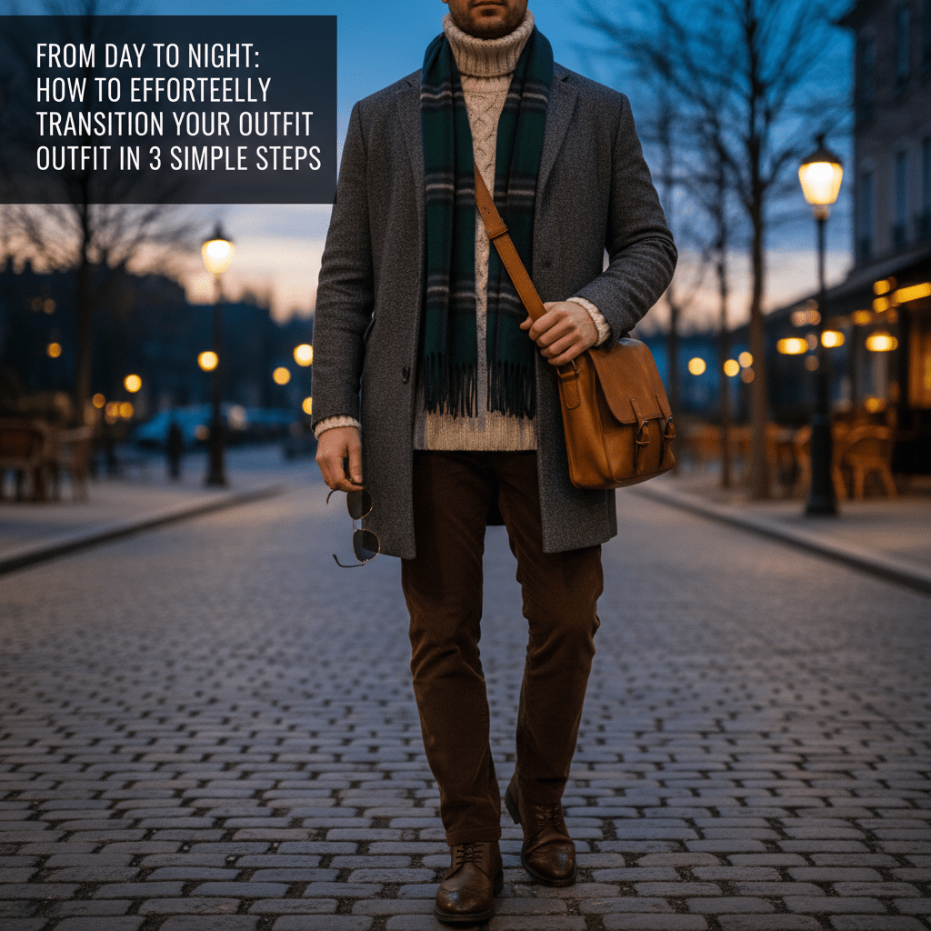 From Day to Night: How to Effortlessly Transition Your Outfit in 3 Simple Steps