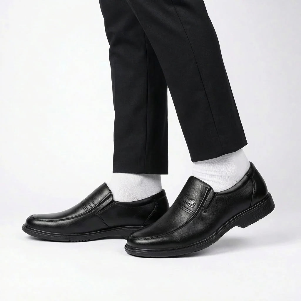 Noxford Men's Slip On Dress Shoes | Work Loafer