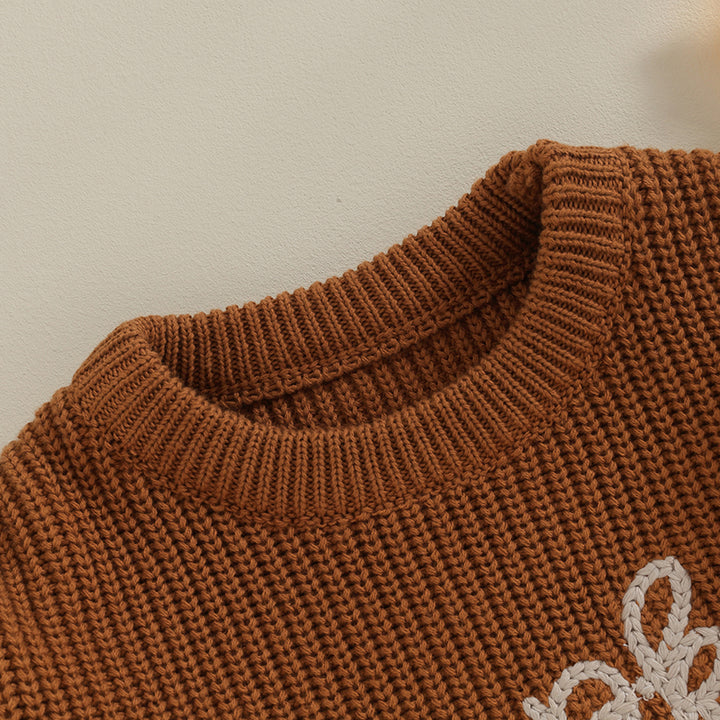 Snuggle Patch Knit Sweater