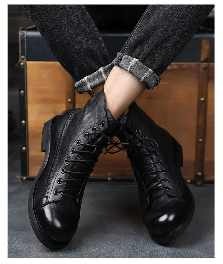 Timber Ridge Leather Boots