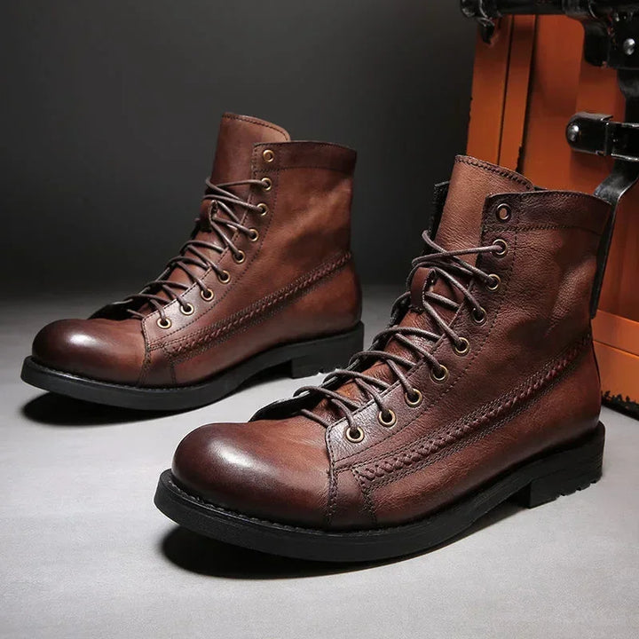 Timber Ridge Leather Boots
