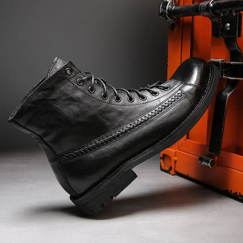 Timber Ridge Leather Boots
