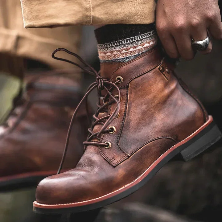 Timber Ridge Leather Boots