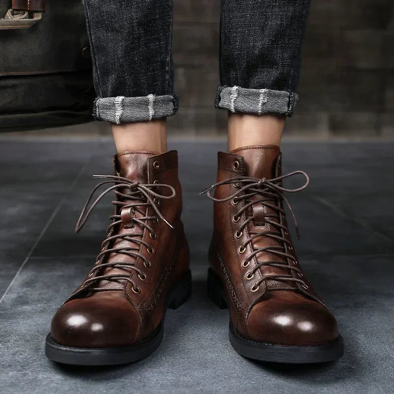 Timber Ridge Leather Boots