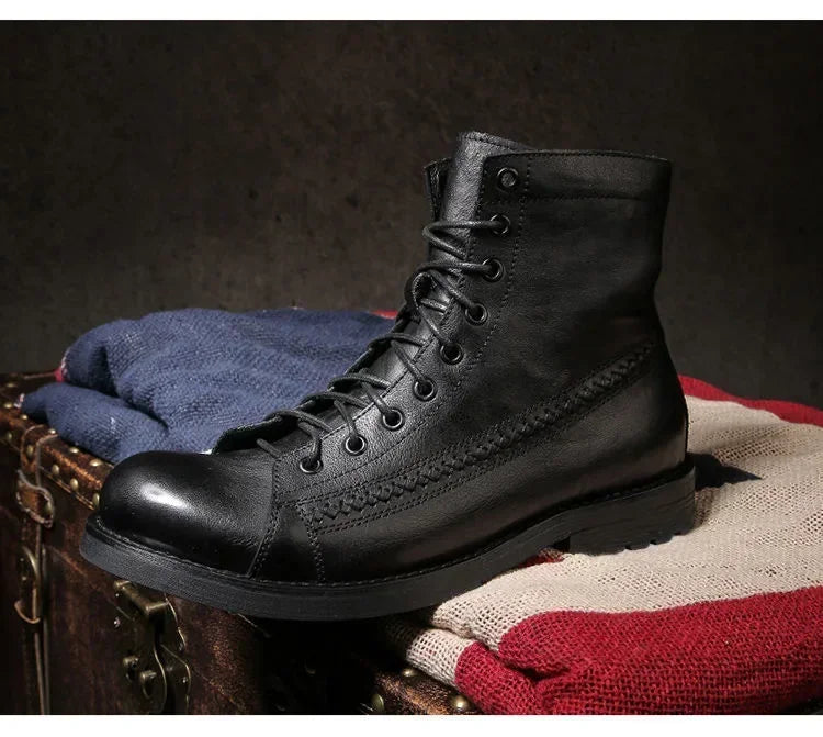 Timber Ridge Leather Boots