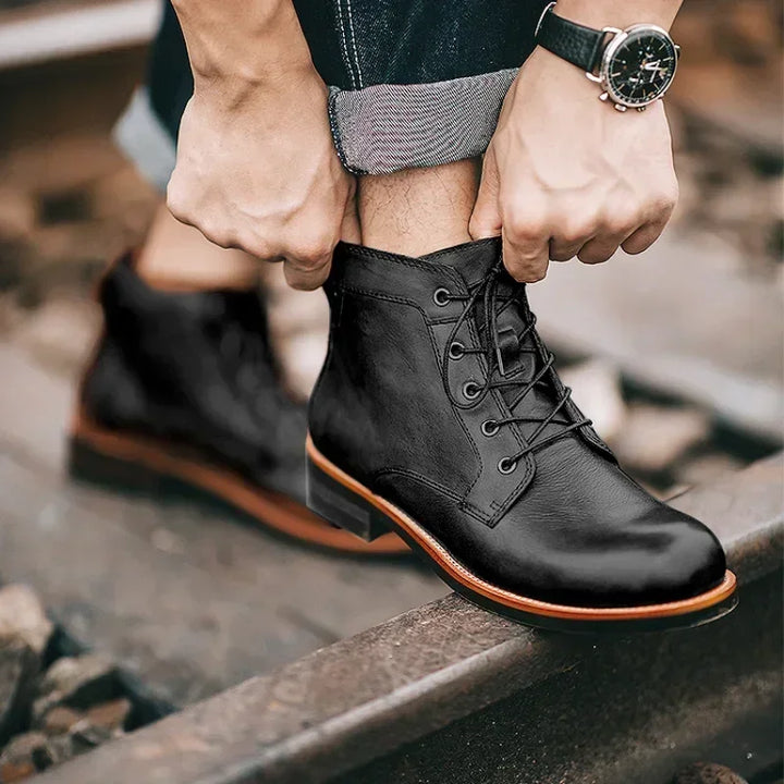 Timber Ridge Leather Boots