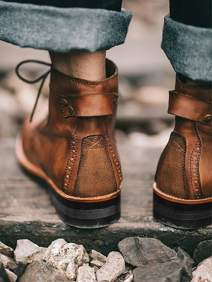 Timber Ridge Leather Boots