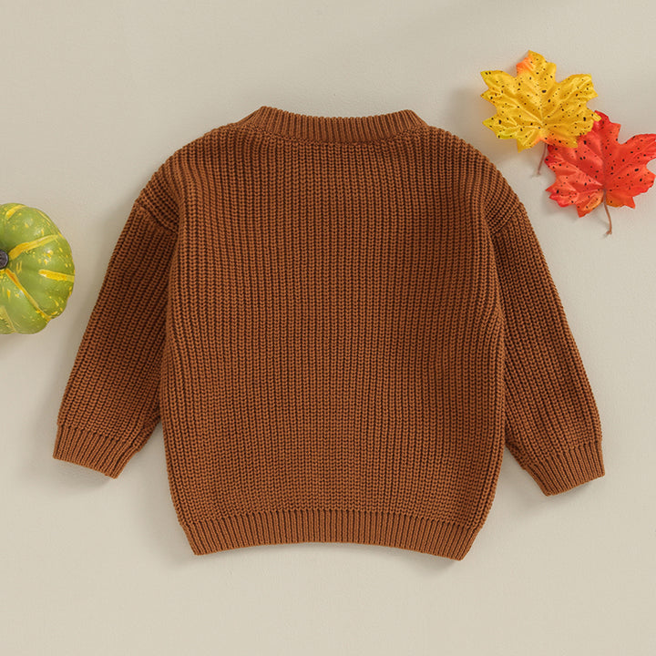 Snuggle Patch Knit Sweater