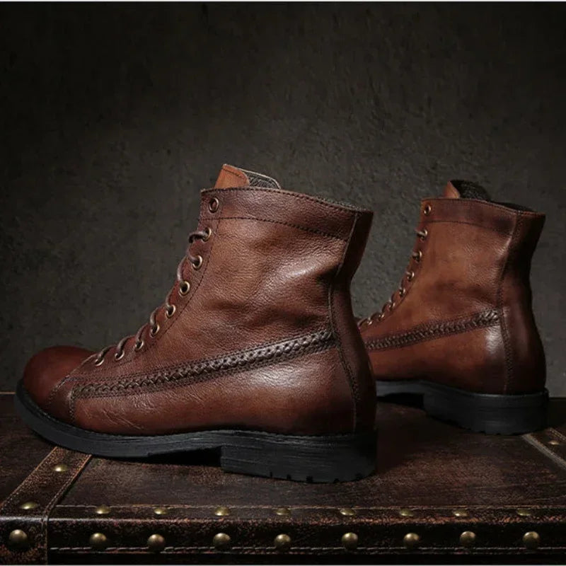 Timber Ridge Leather Boots