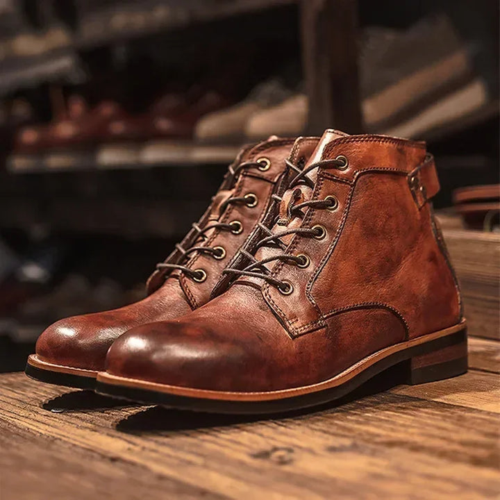 Timber Ridge Leather Boots