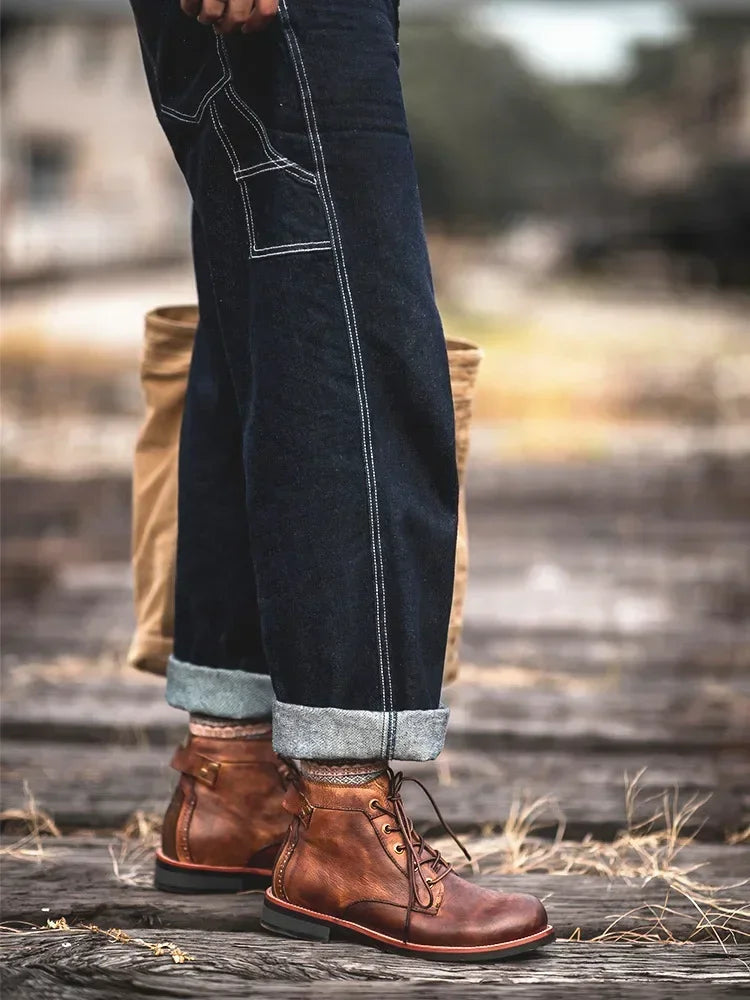Timber Ridge Leather Boots
