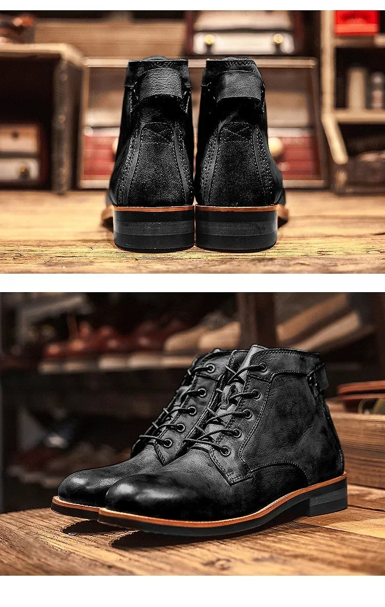 Timber Ridge Leather Boots