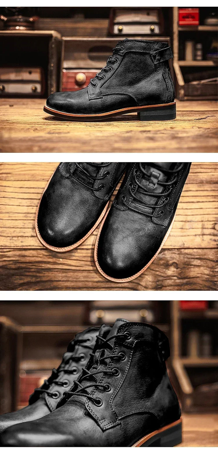 Timber Ridge Leather Boots