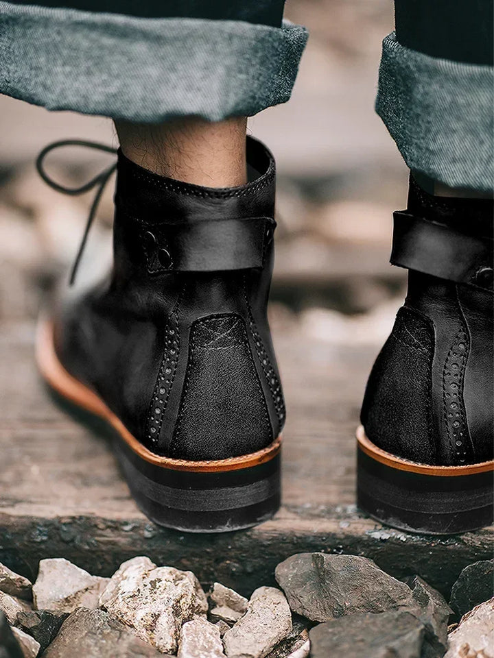 Timber Ridge Leather Boots