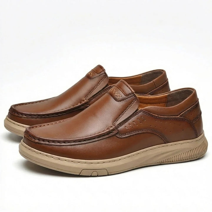 Velmont Men's Everyday Slip On Moc Toe Loafer | Casual