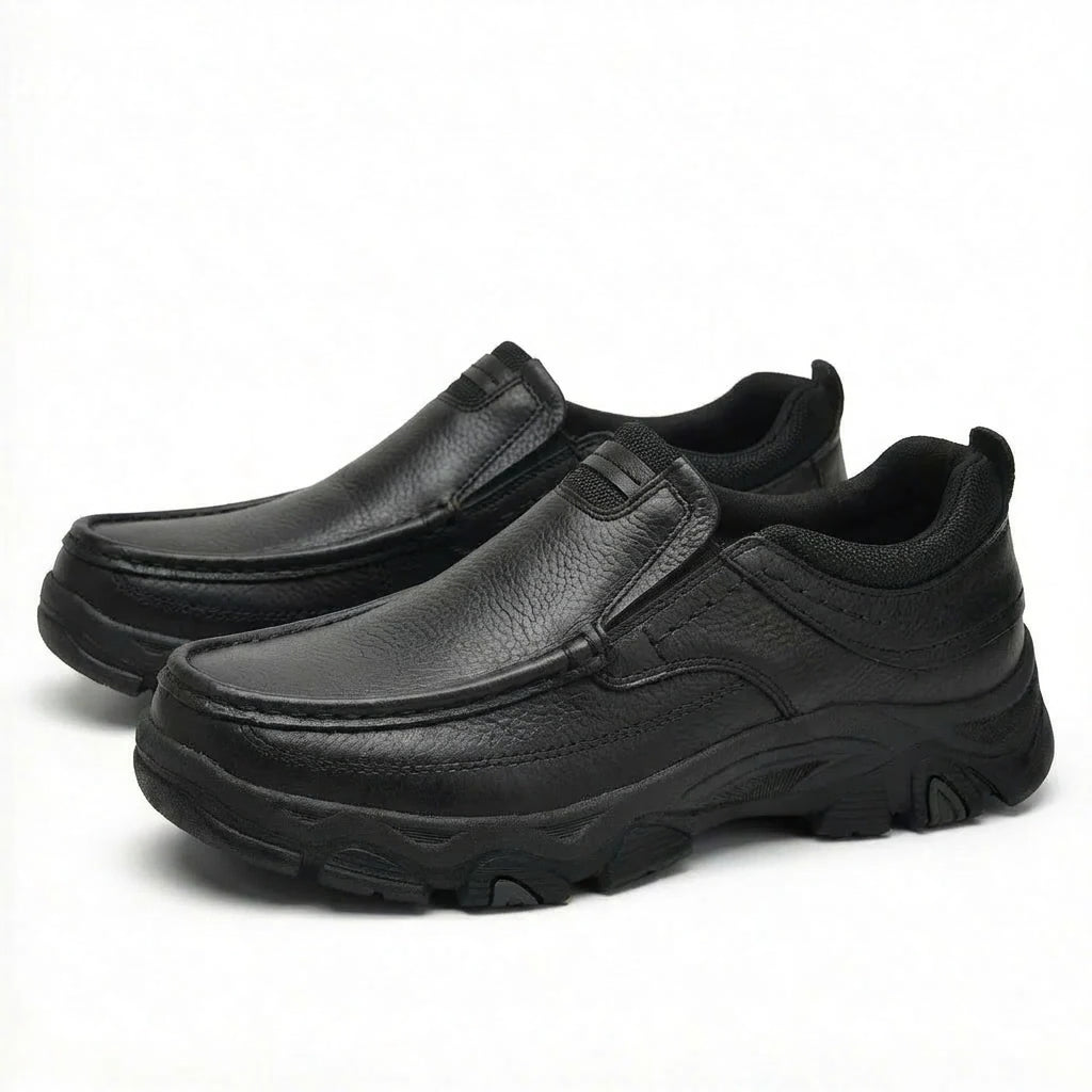 Virello Men's Moc Toe Slip On Shoes | Work