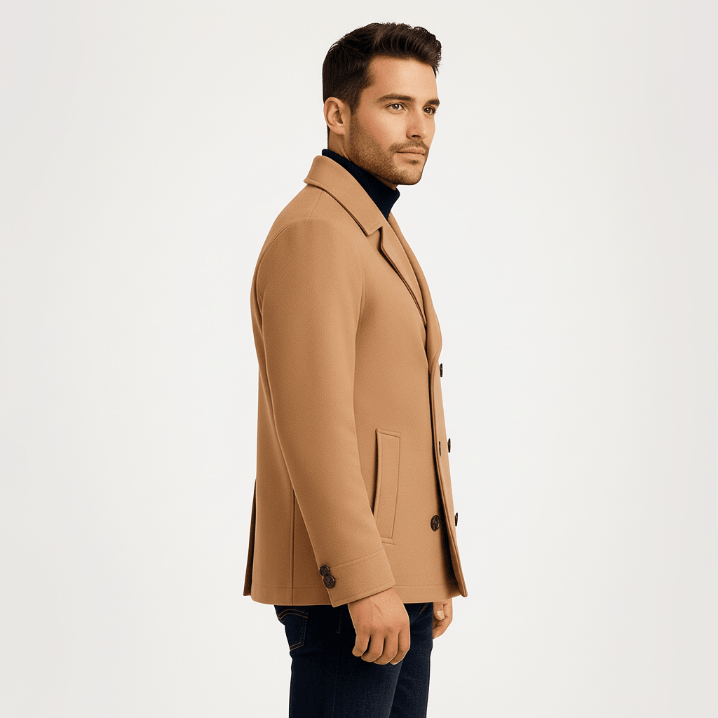 Alden Men’s Double Breasted Trench Coat | Winter