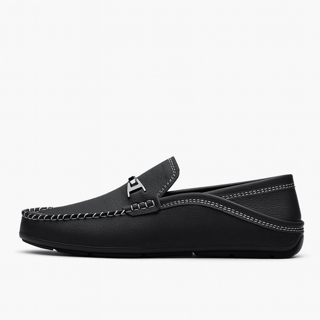 Alviero Genuine Leather Loafers