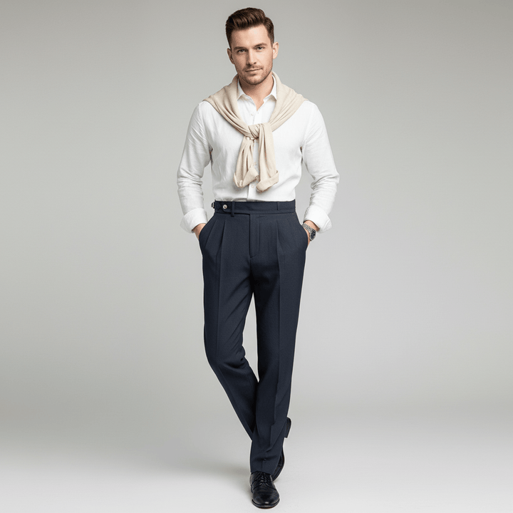 Arclen High Waist Trouser Pants