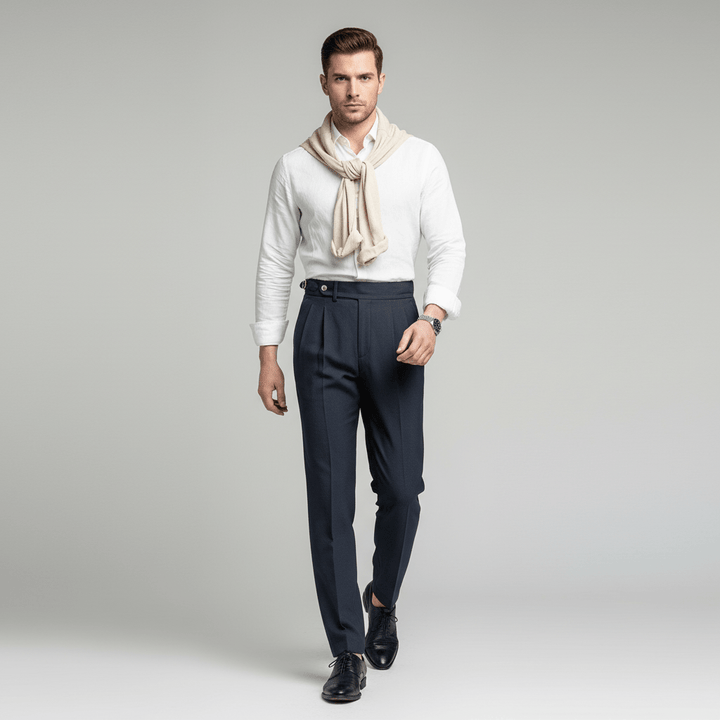 Arclen High Waist Trouser Pants