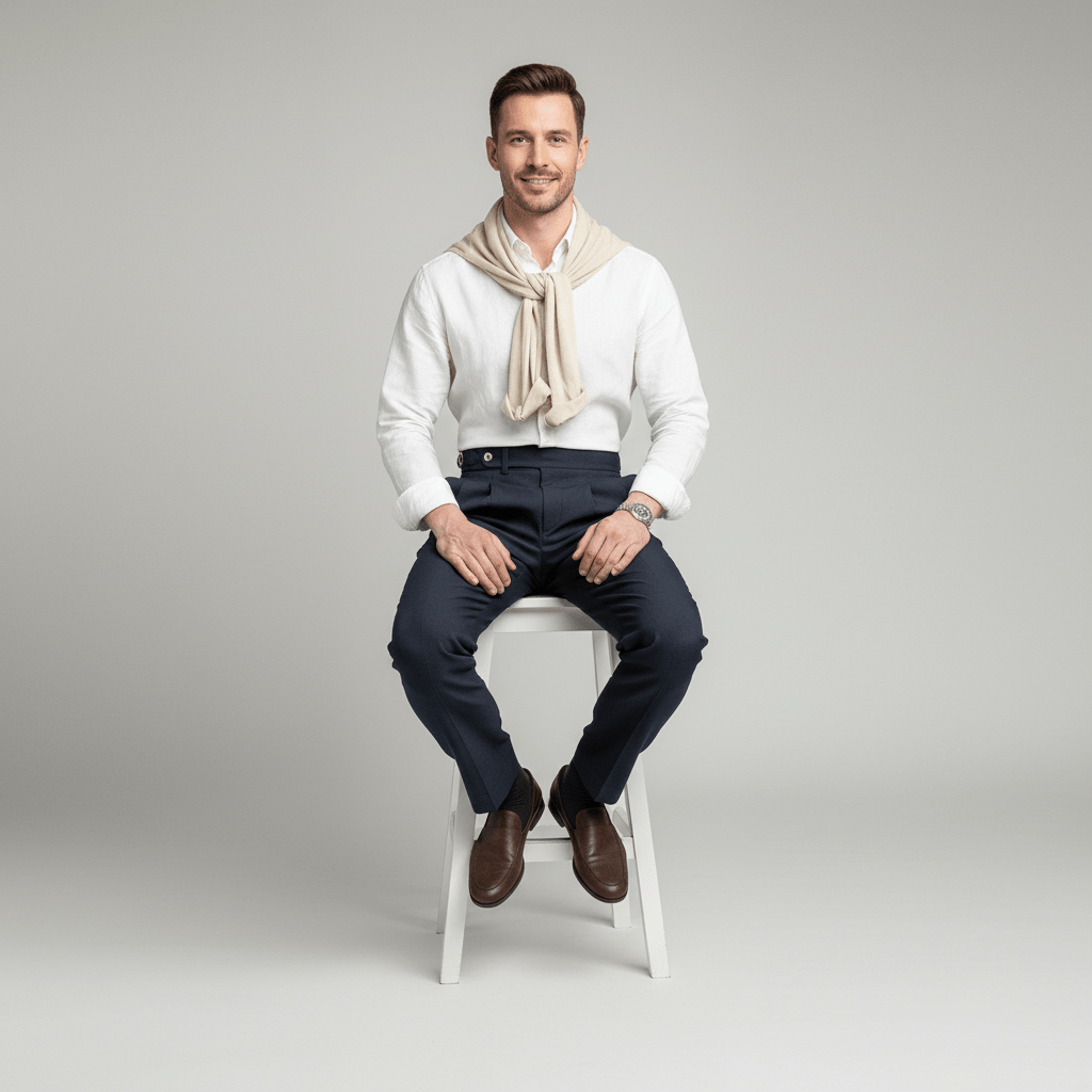 Arclen High Waist Trouser Pants