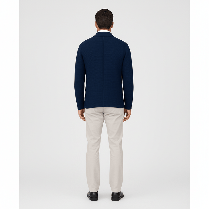 Arcton Men's Double Breasted Knit Cardigan Sweater