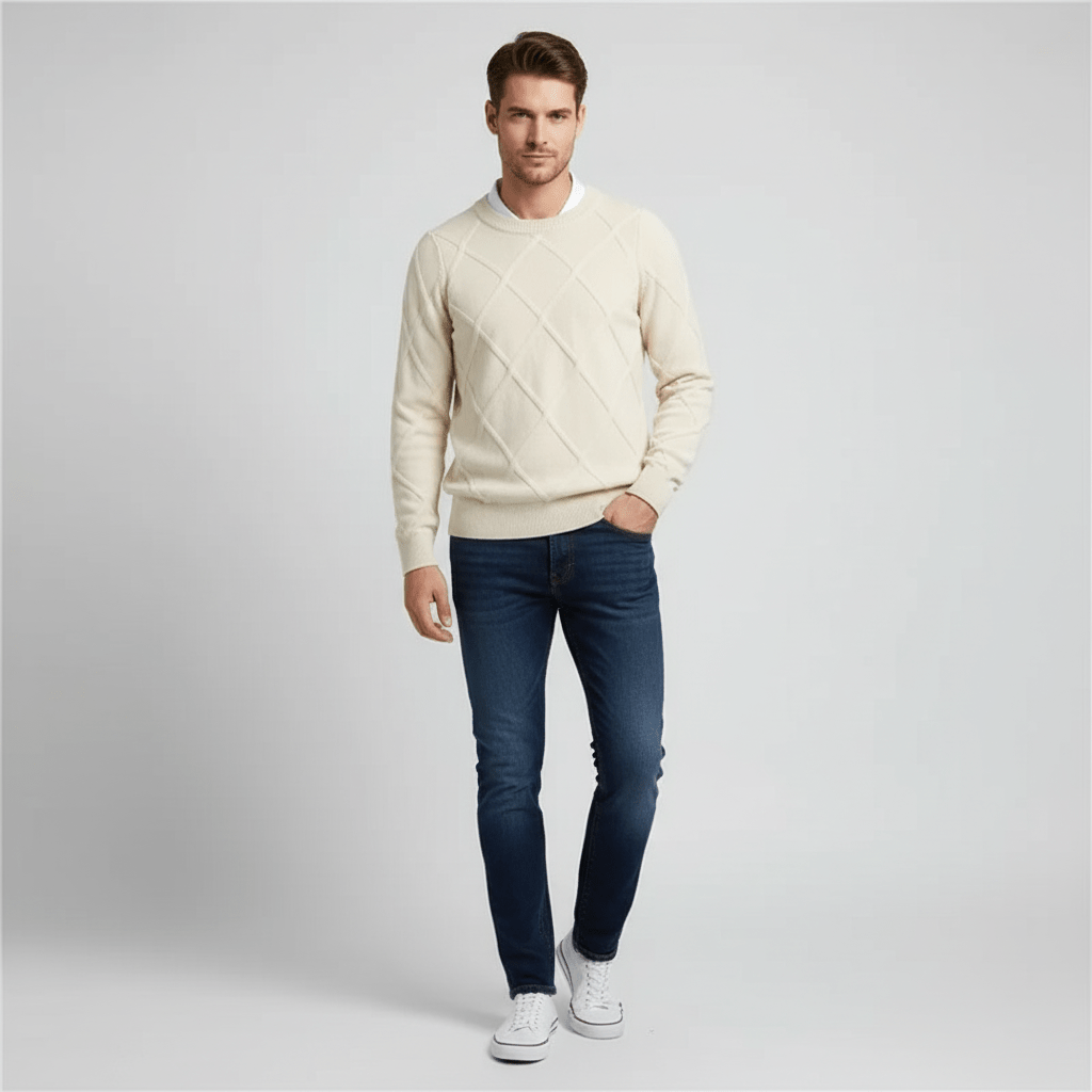 Ardenleigh Men's Long Sleeve Crew Neck Sweater | Fall & Winter