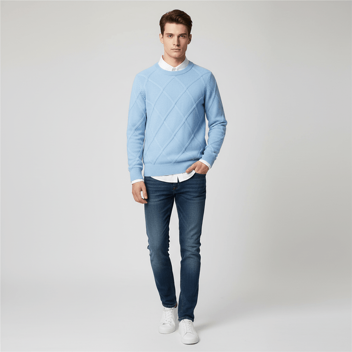 Ardenleigh Men's Long Sleeve Crew Neck Sweater | Fall & Winter