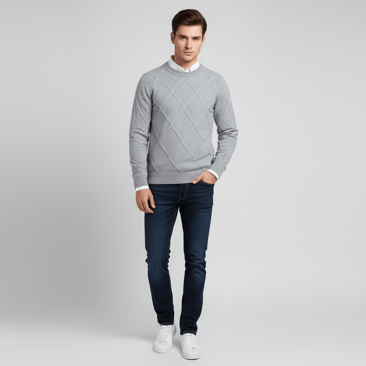 Ardenleigh Men's Long Sleeve Crew Neck Sweater | Fall & Winter