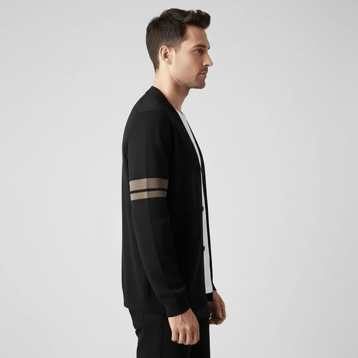 Armond Dualstripe Cardigan