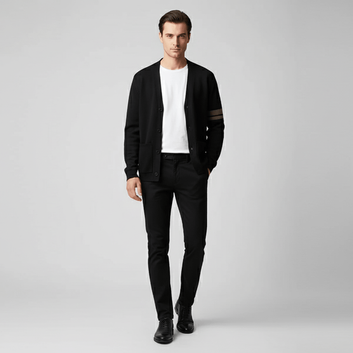 Armond Dualstripe Cardigan
