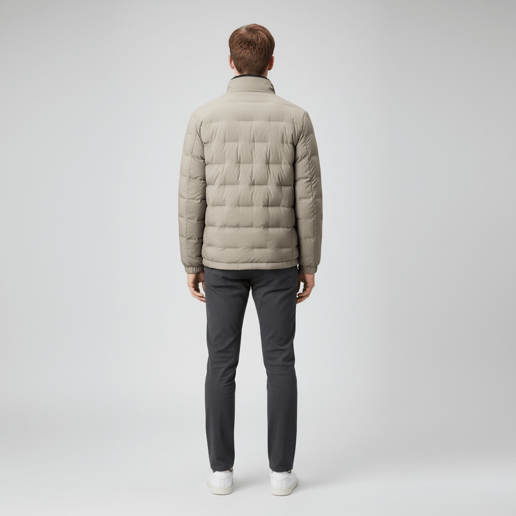 Ashmark Men's Lightweight Winter Down Jacket | Windproof