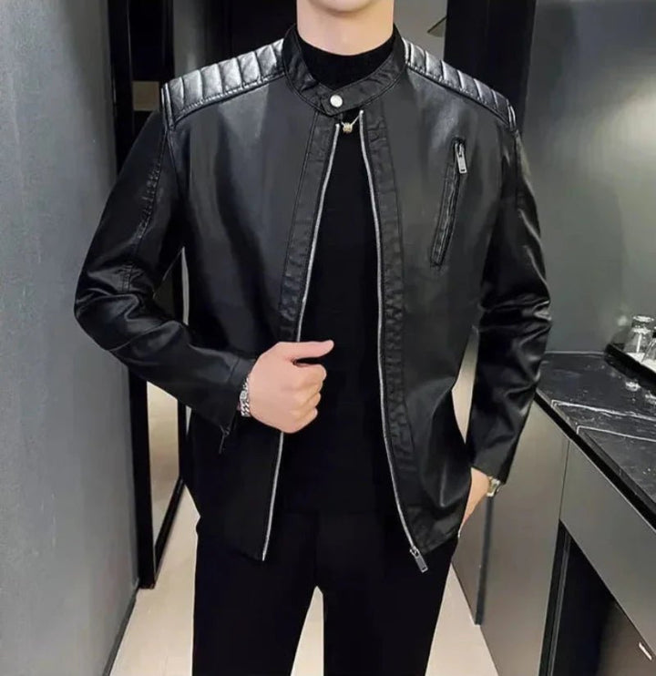 Aurelian Moto Leather Jacket