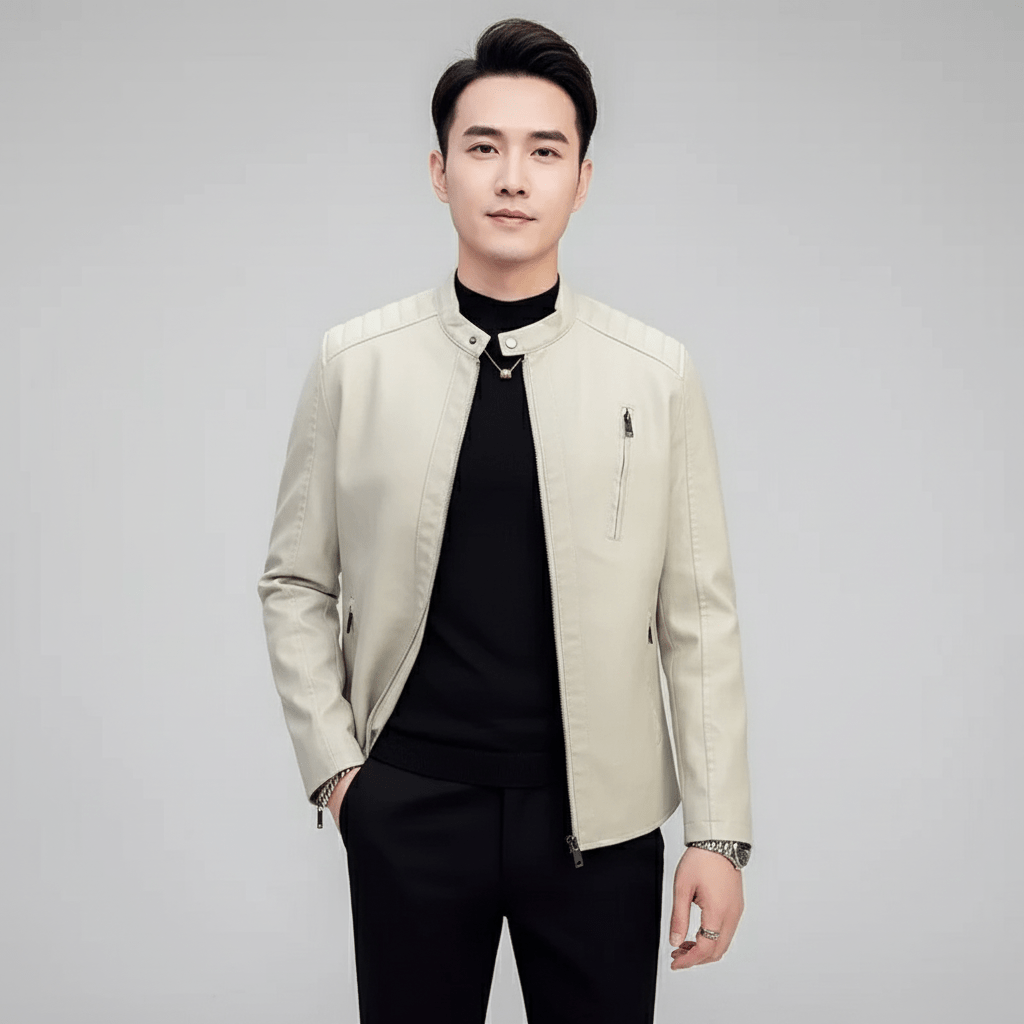 Aurelian Moto Leather Jacket