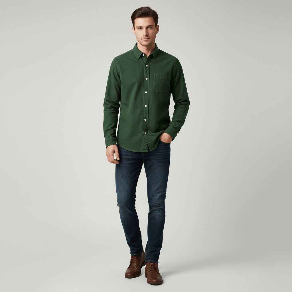 Belvoir Essential Button Up Shirt
