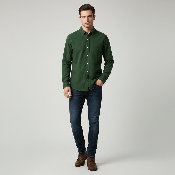 Belvoir Essential Button Up Shirt