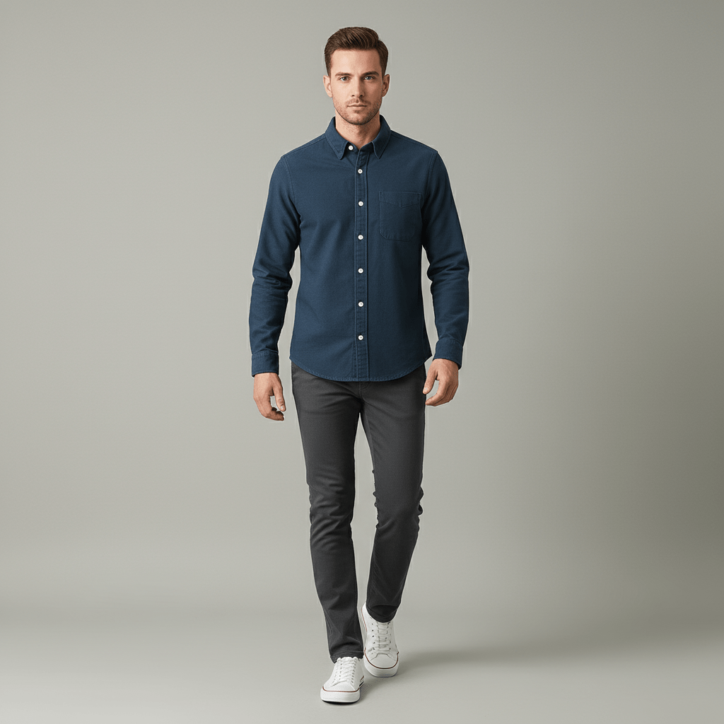 Belvoir Essential Button Up Shirt