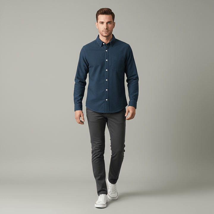 Belvoir Essential Button Up Shirt