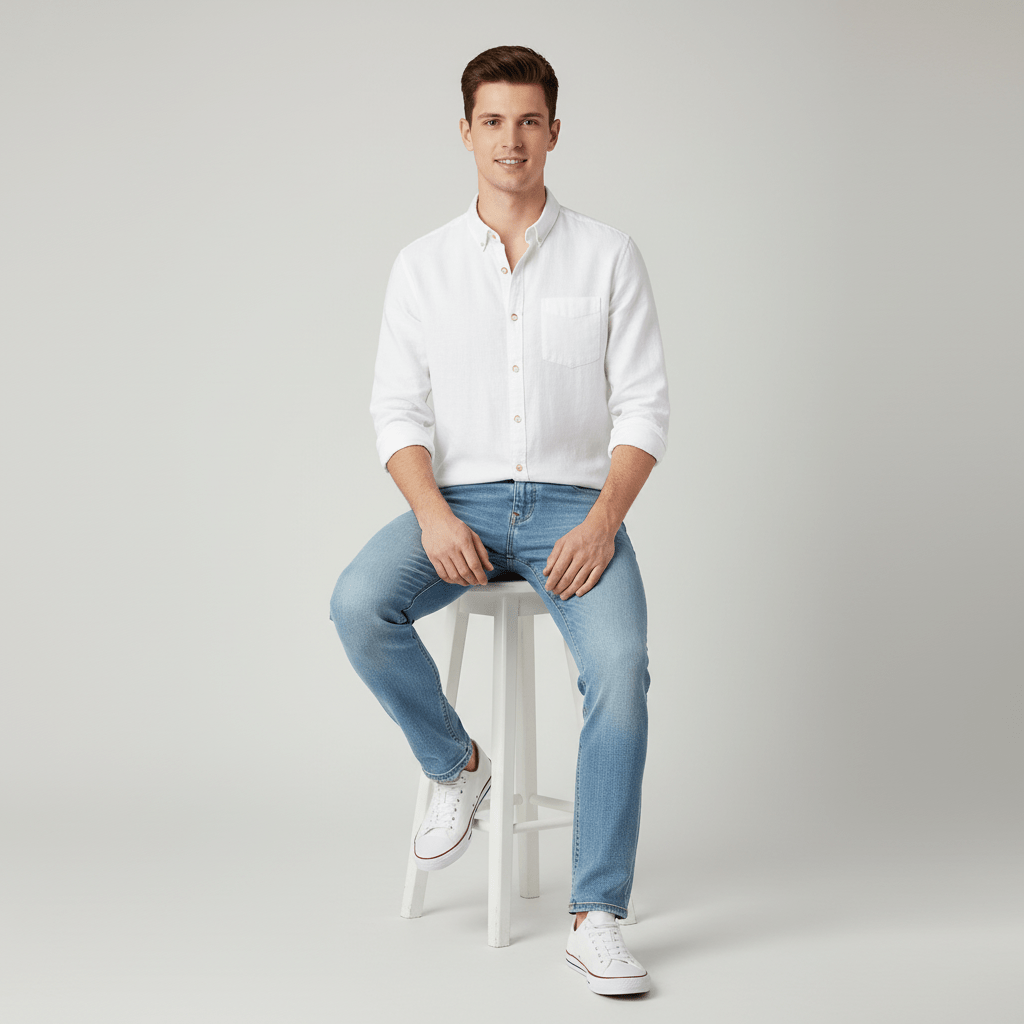 Belvoir Essential Button Up Shirt