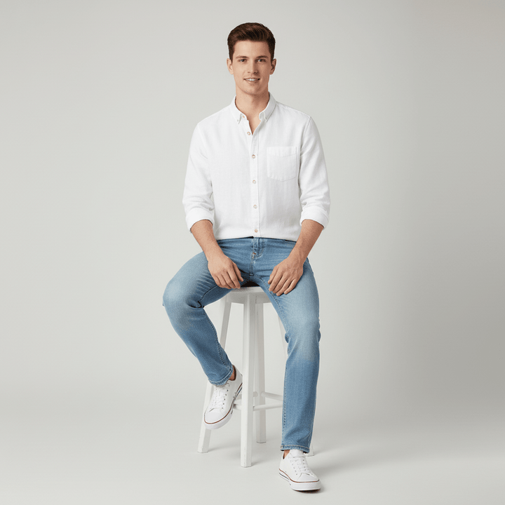 Belvoir Essential Button Up Shirt