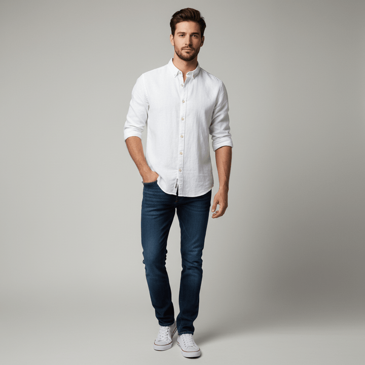 Belvoir Essential Button Up Shirt