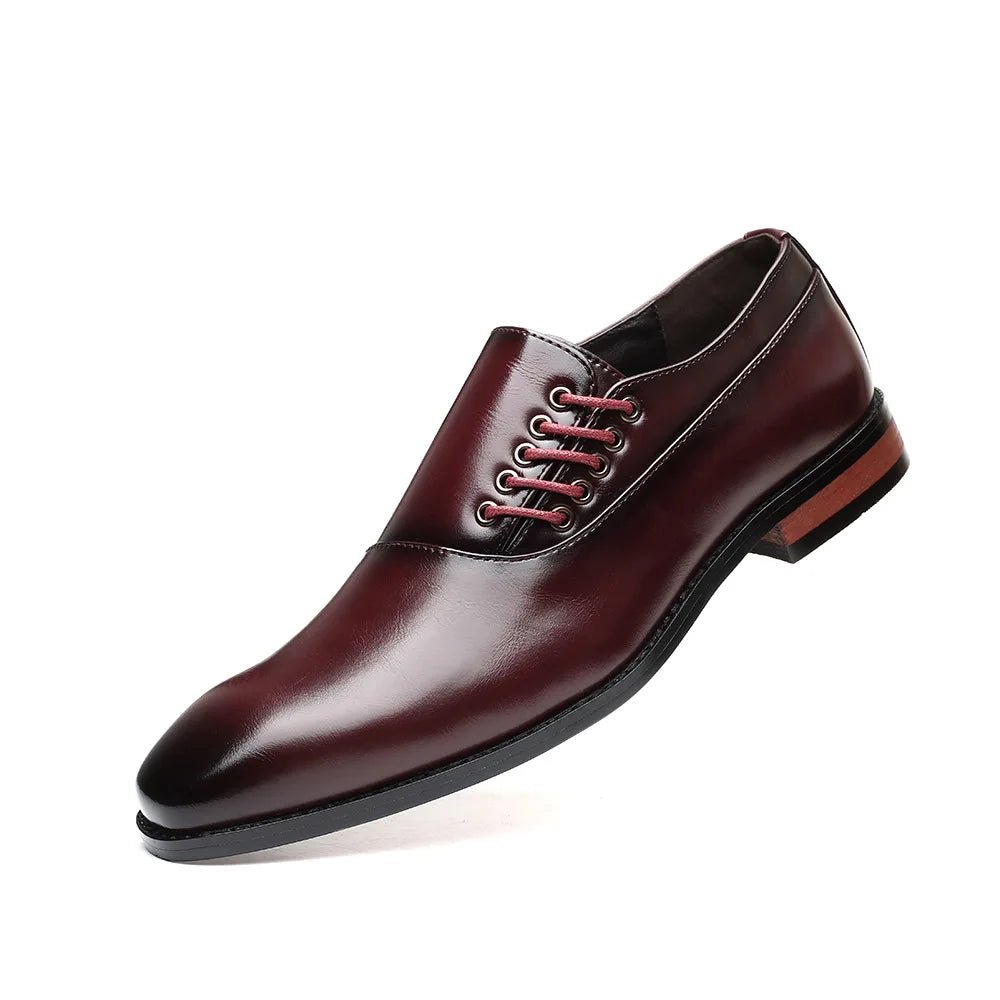 Cadell Executive Side Lace Men's Leather Oxford Shoes