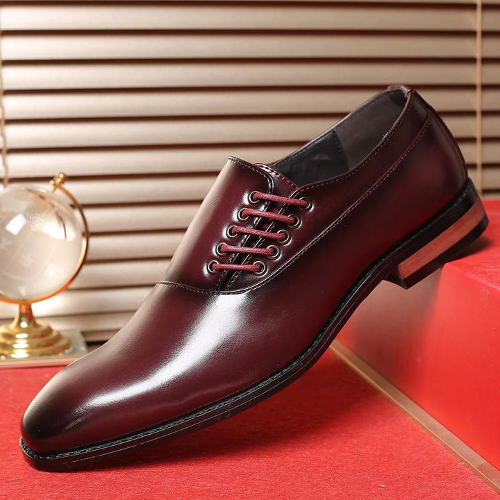 Cadell Executive Side Lace Men's Leather Oxford Shoes