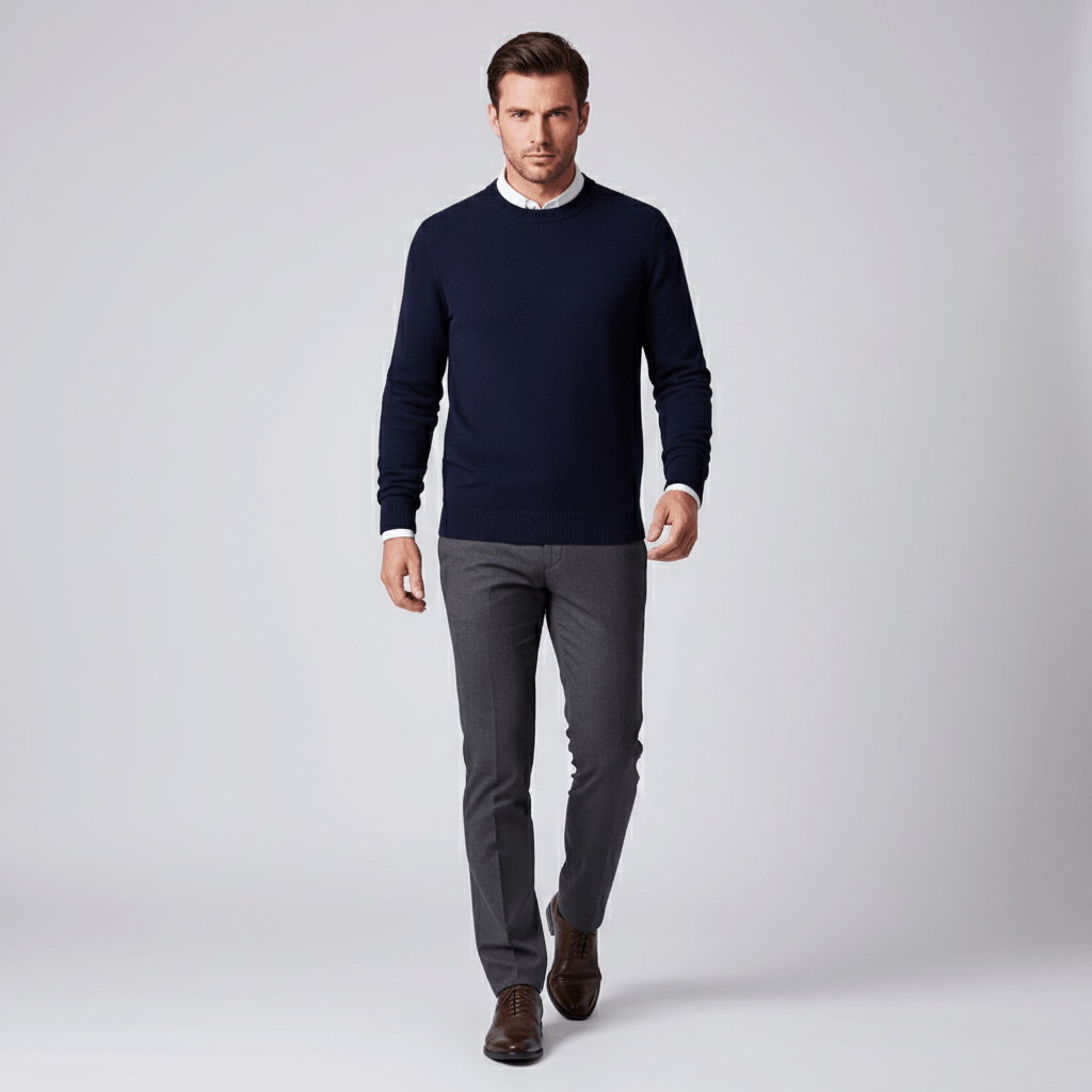 Civis Luxe Cashmere Cotton Sweater