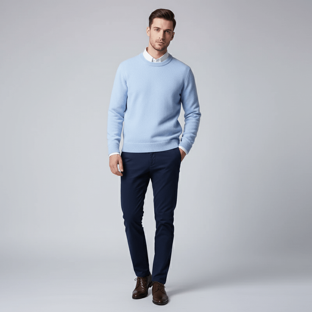 Civis Luxe Cashmere Cotton Sweater