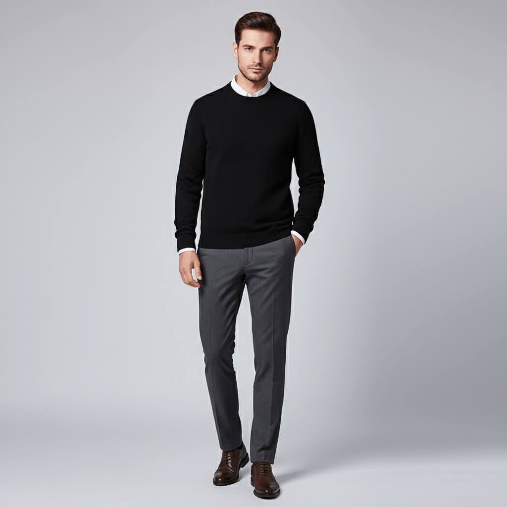 Civis Luxe Cashmere Cotton Sweater