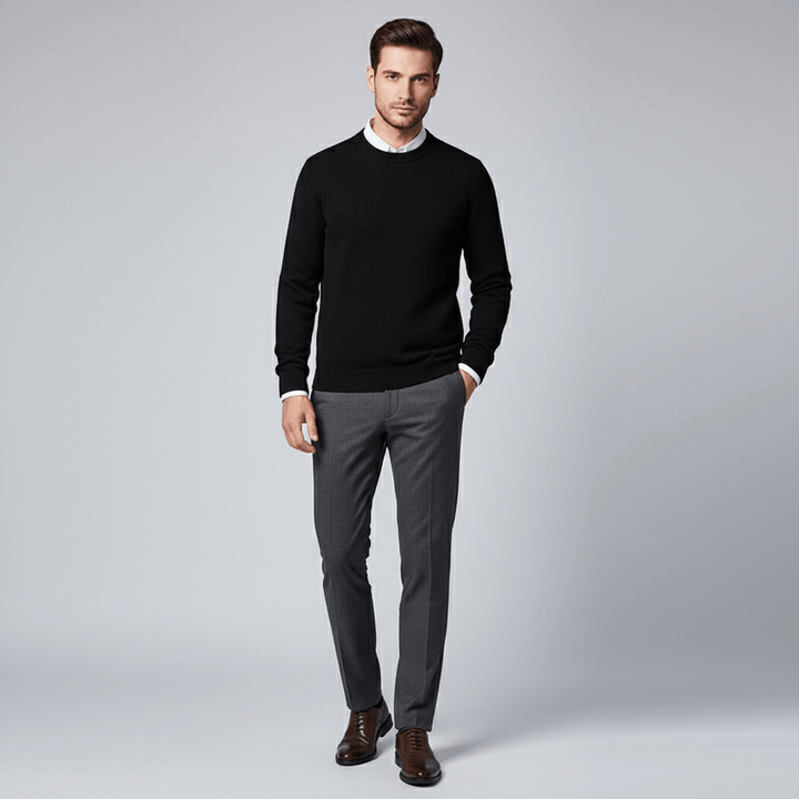 Civis Luxe Cashmere Cotton Sweater