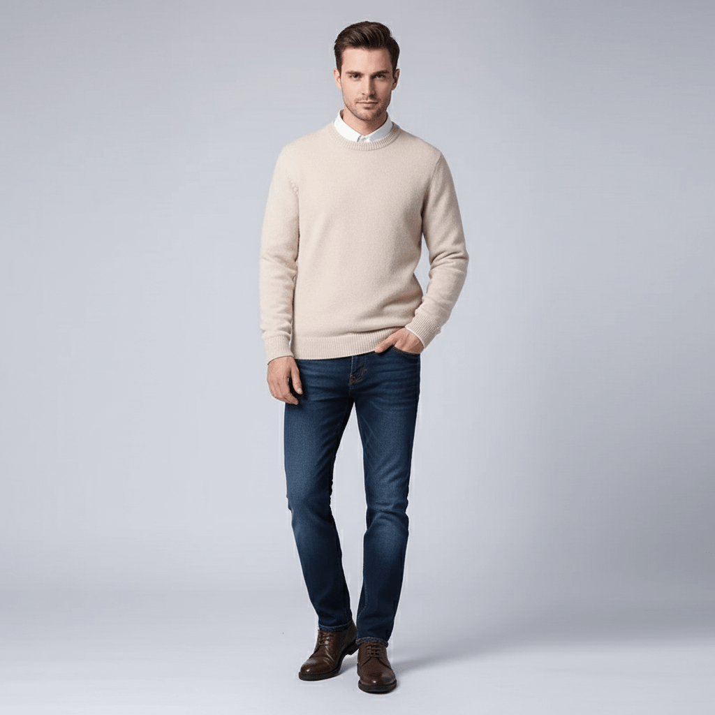 Civis Luxe Cashmere Cotton Sweater