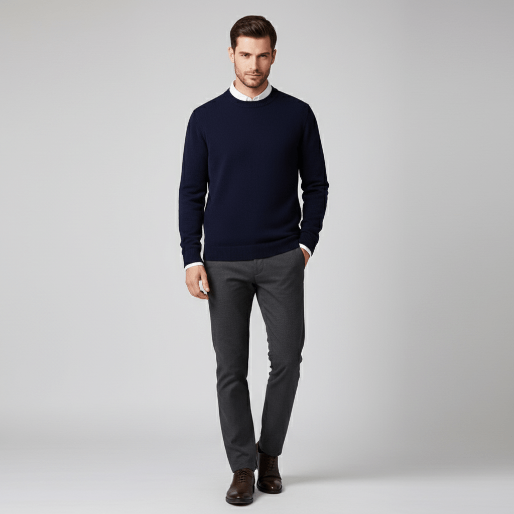Civis Luxe Cashmere Cotton Sweater