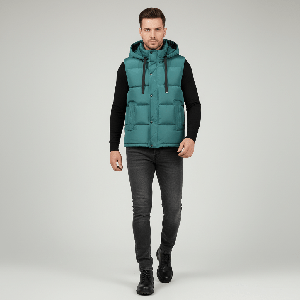 Corlen Men's Urban Puffer Vest | Winter